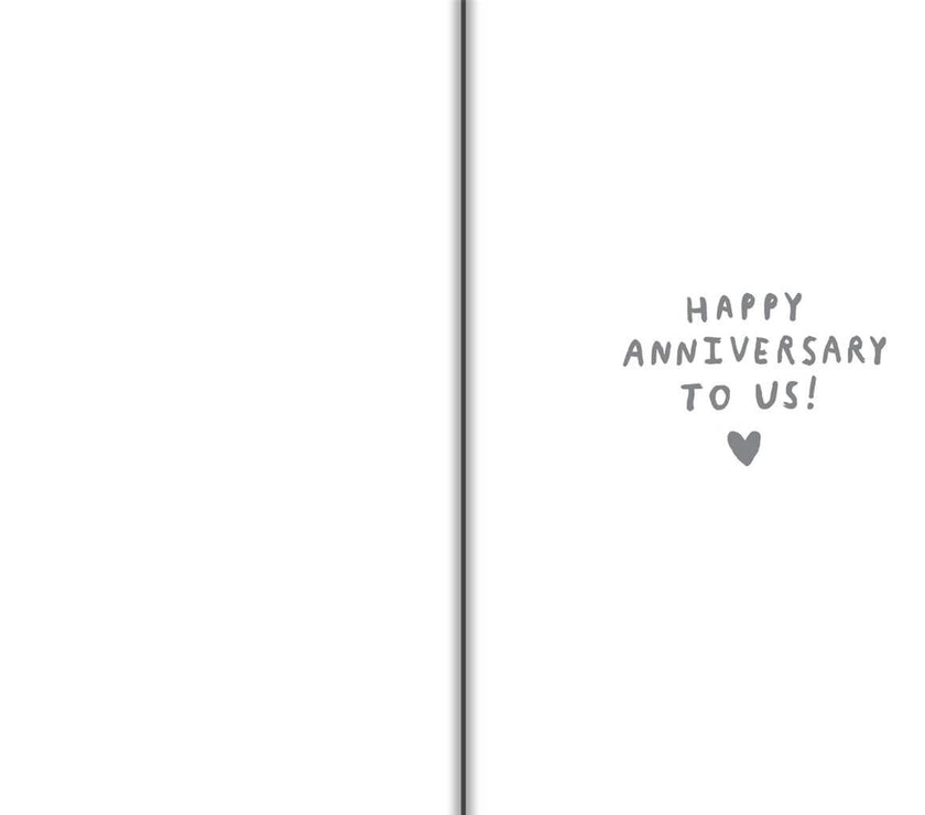 Husband Bean Anniversary Card