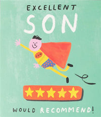 Super Son Birthday Card