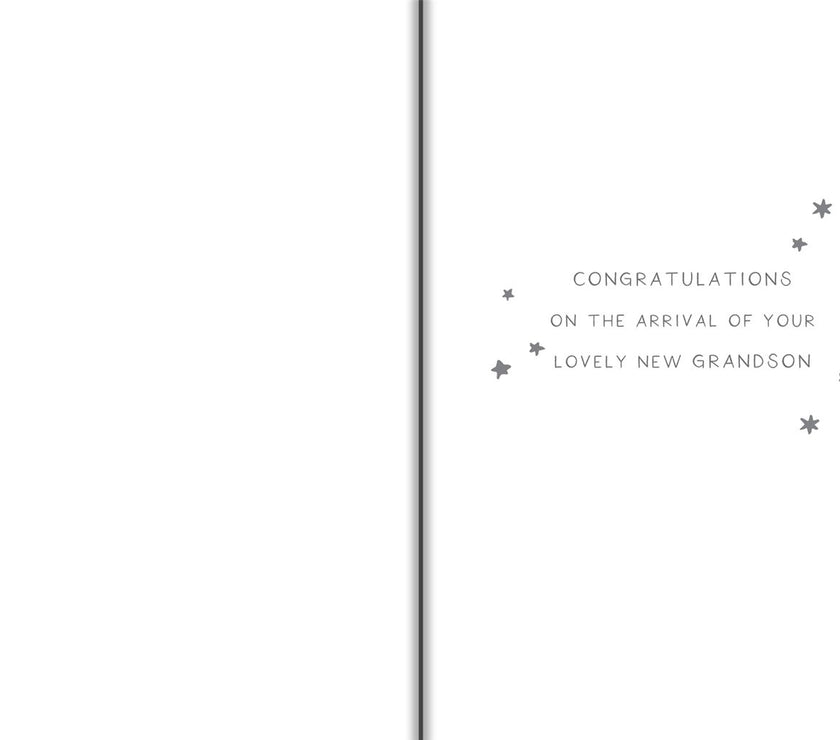 Grandson New Baby Card