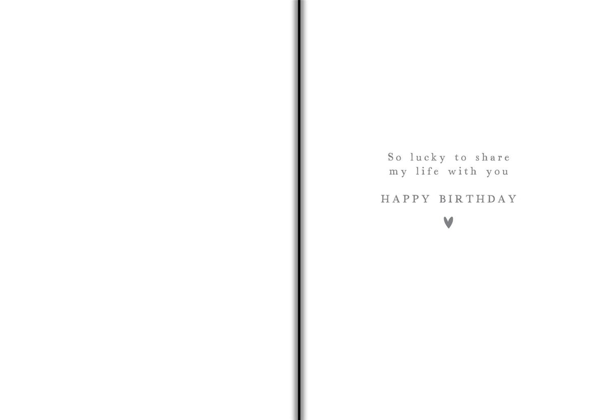 Husband Dogs Birthday Card