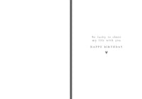 Husband Dogs Birthday Card