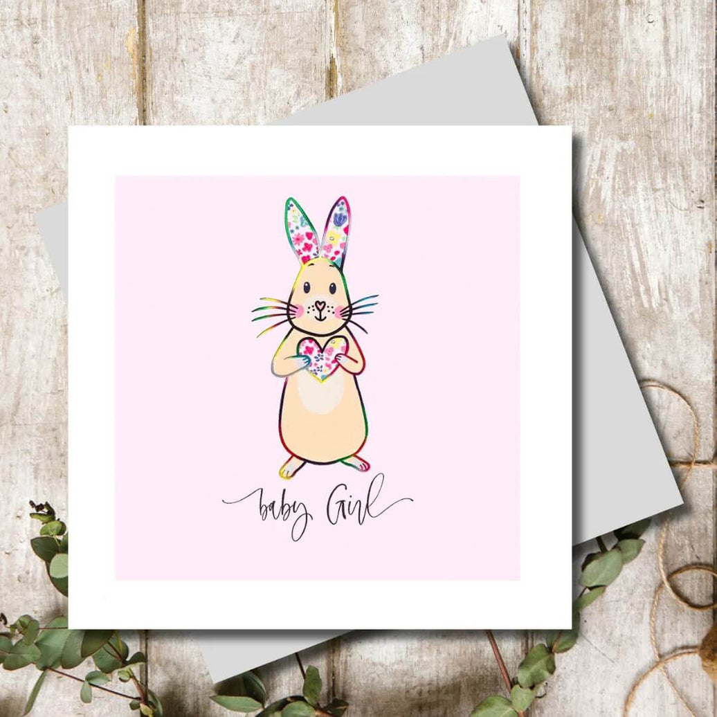Baby Girl Greeting Card