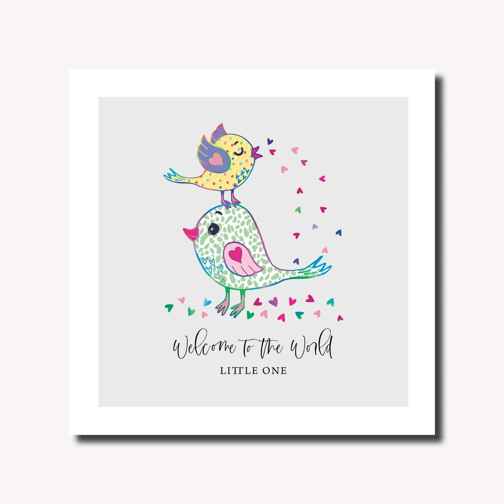 New Baby Welcome World Greeting Card
