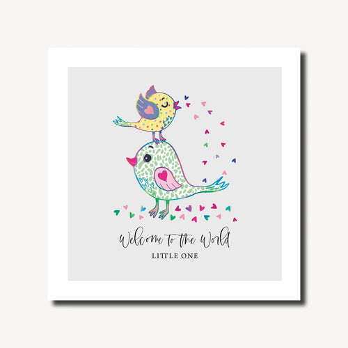 New Baby Welcome World Greeting Card