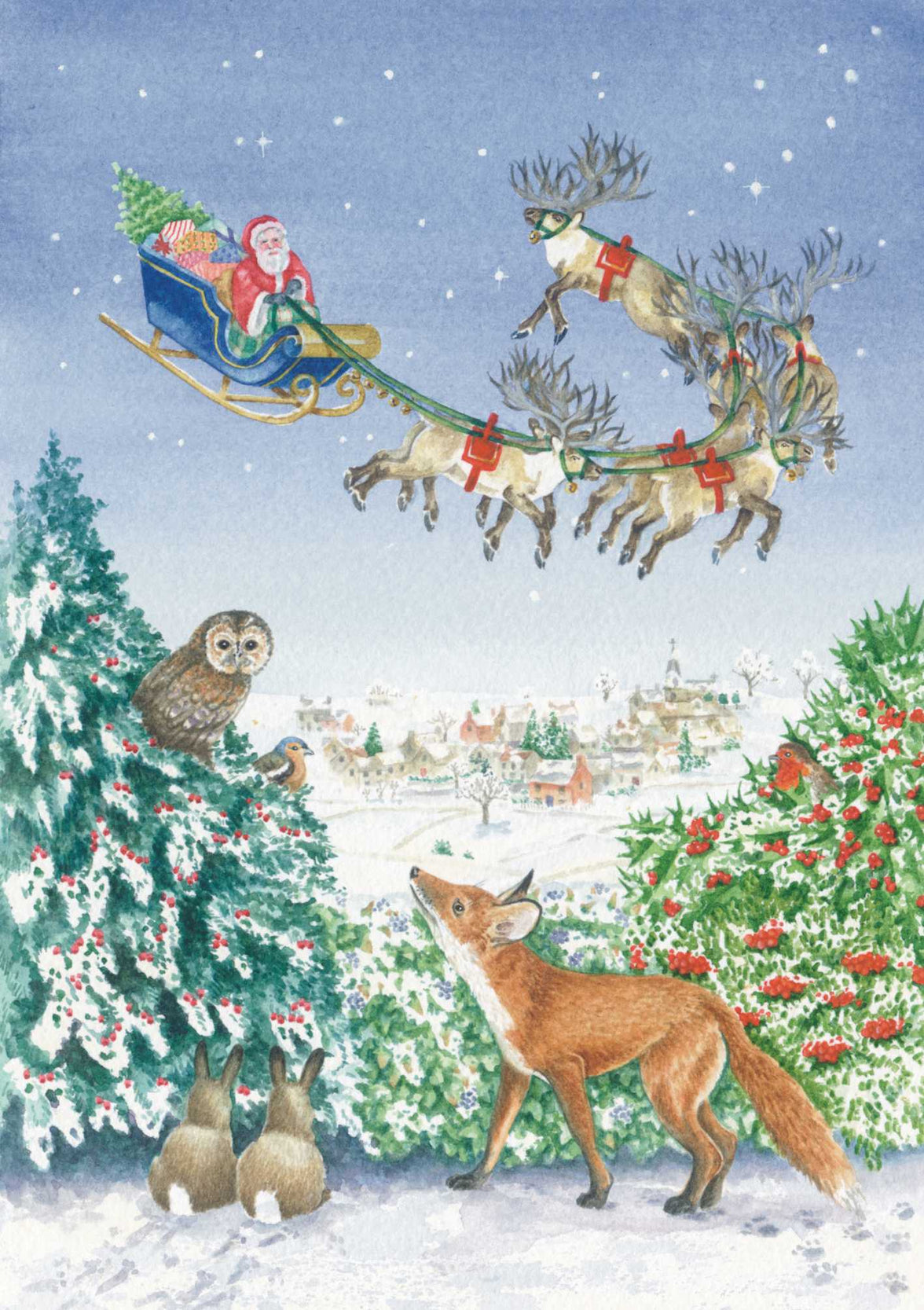 Father Christmas Card