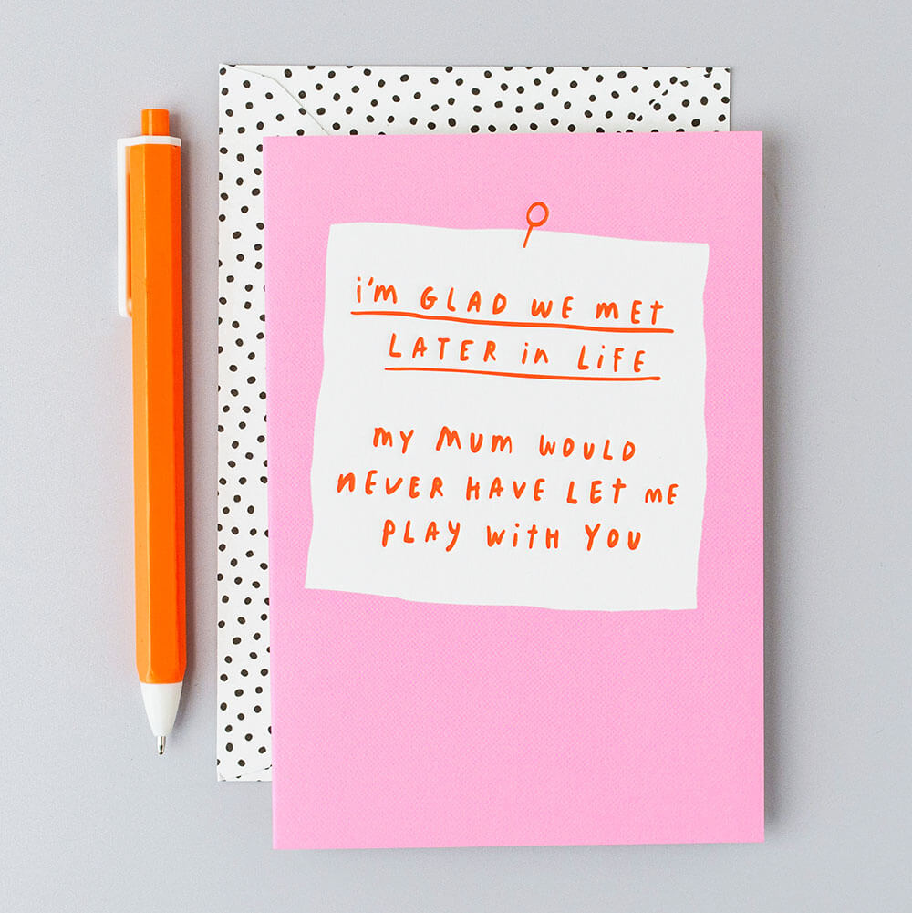 Play with You Birthday Card