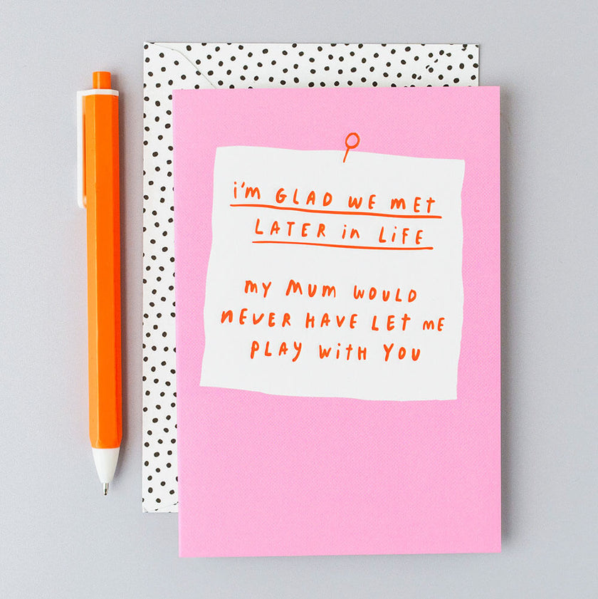 Play with You Birthday Card