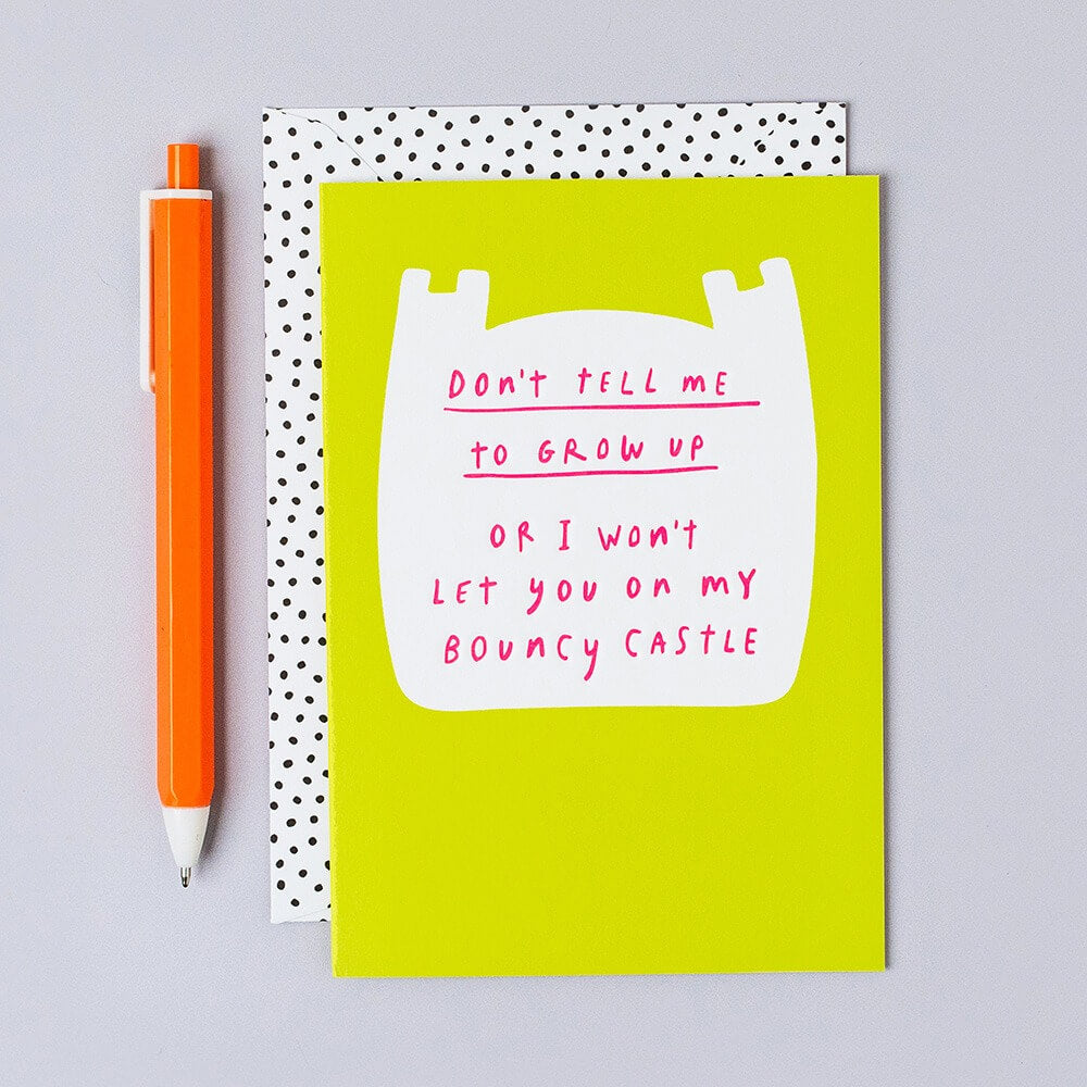 Don't Tell Me Birthday Card