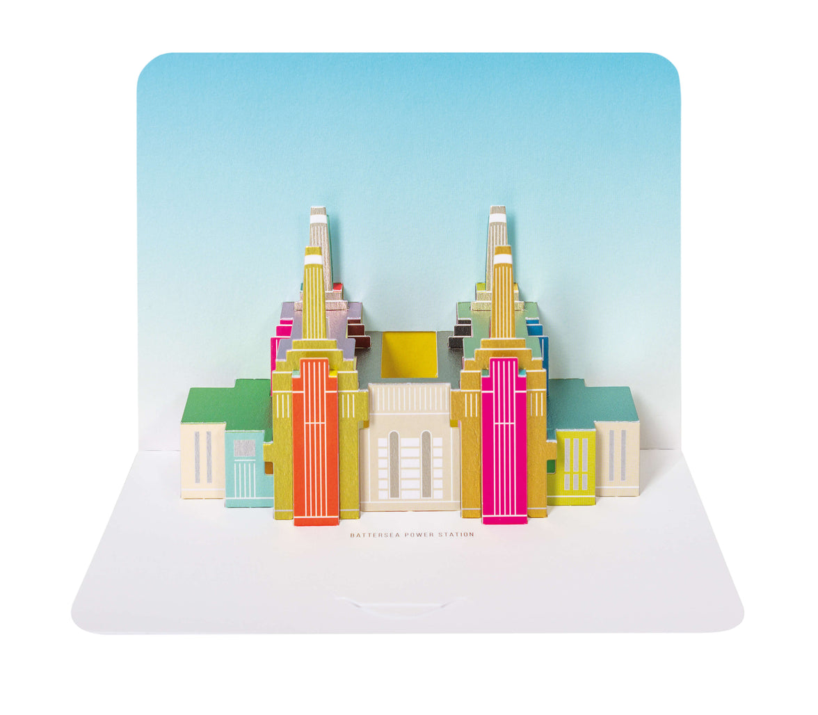 Pop Up Battersea Power Station Greeting Card