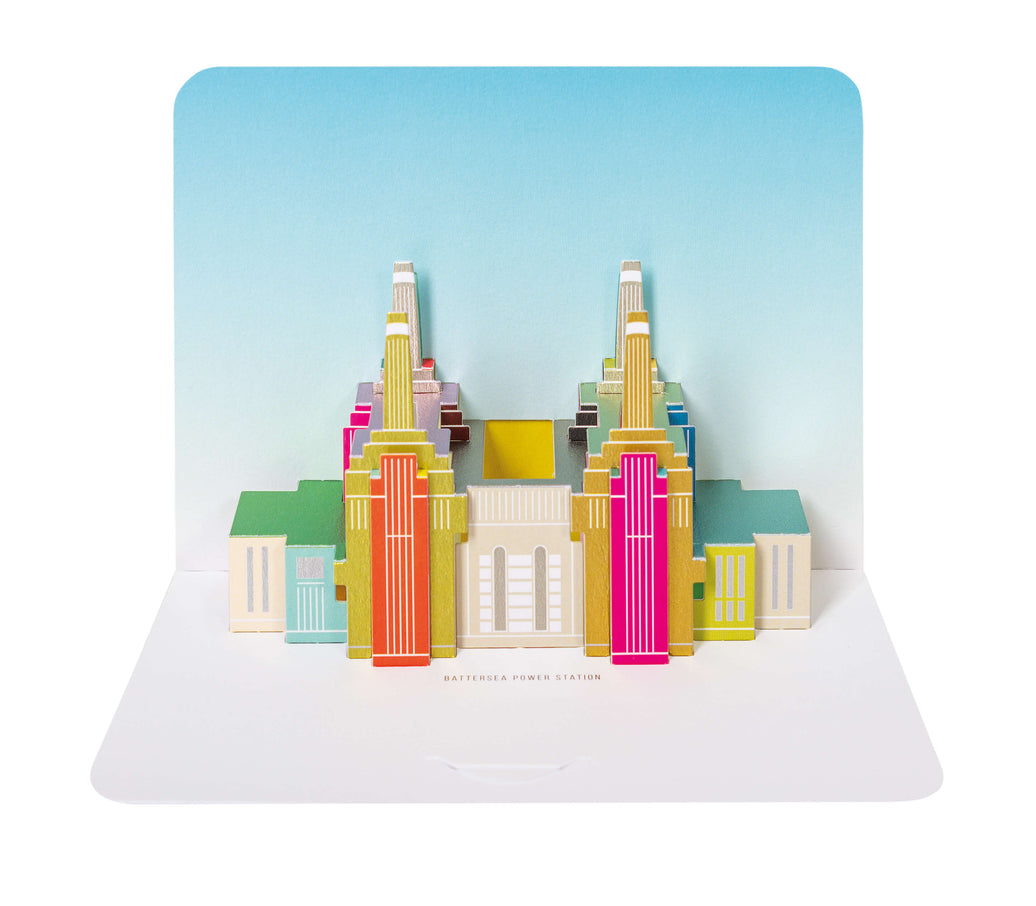 Pop Up Battersea Power Station Greeting Card