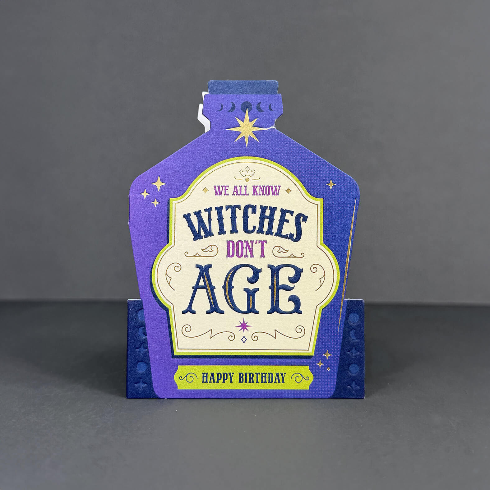 Witches Mini Birthday Card
