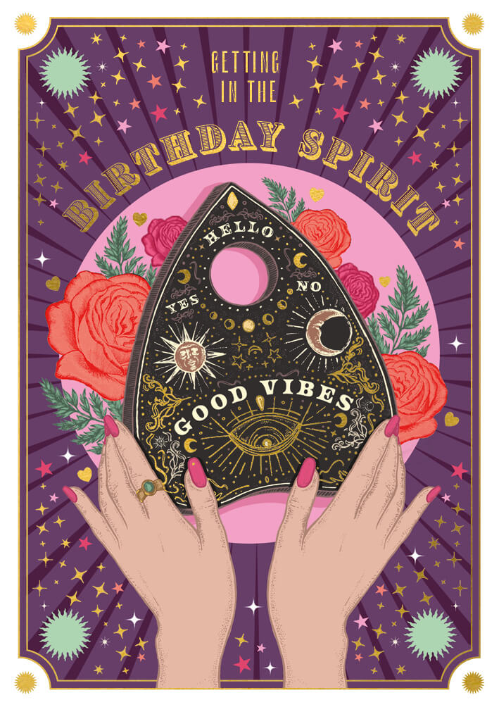 Soulmates Ouija Birthday Card