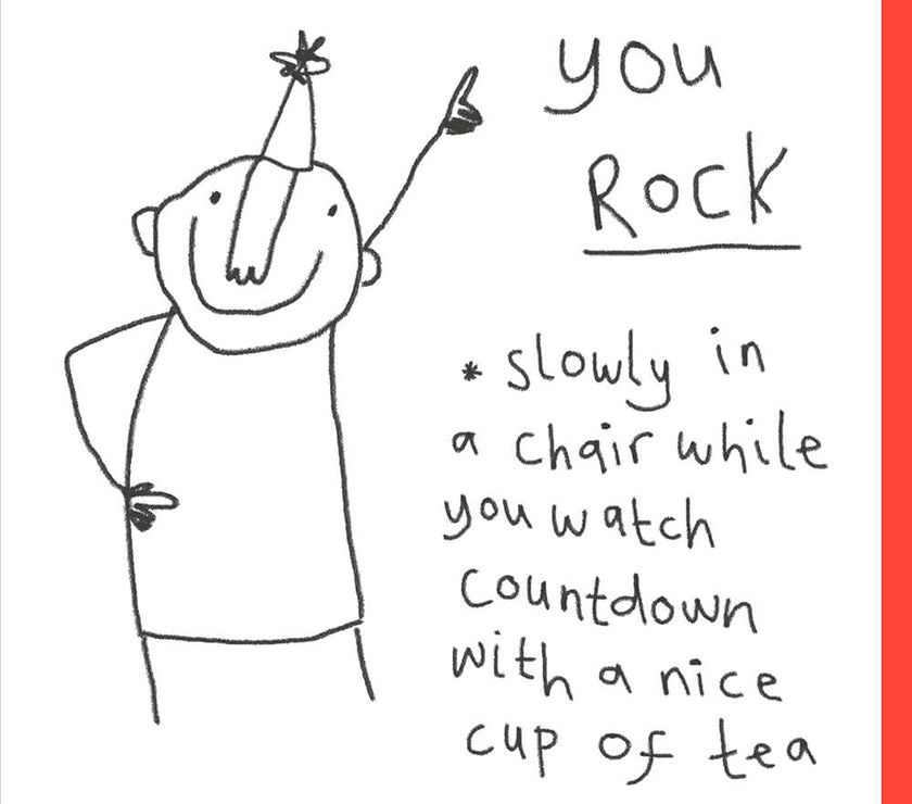 You Rock Birthday Card