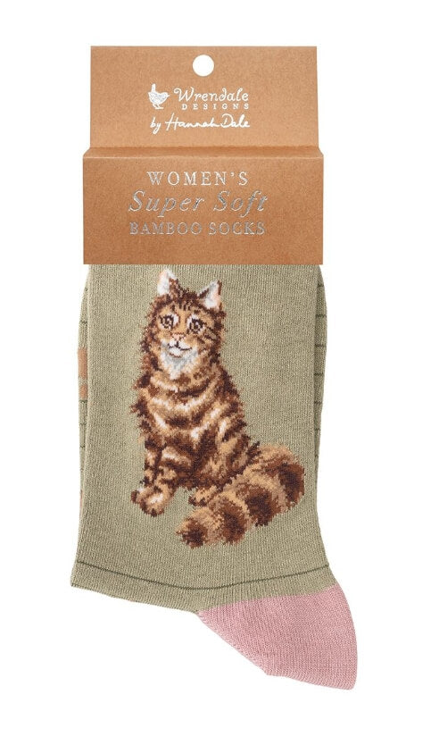 Feline Fabulous Ladies Bamboo Socks