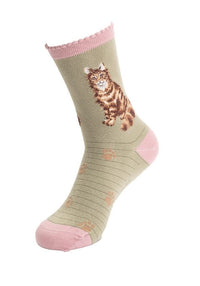 Feline Fabulous Ladies Bamboo Socks