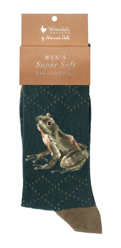 Happy Frog Mens Bamboo Socks