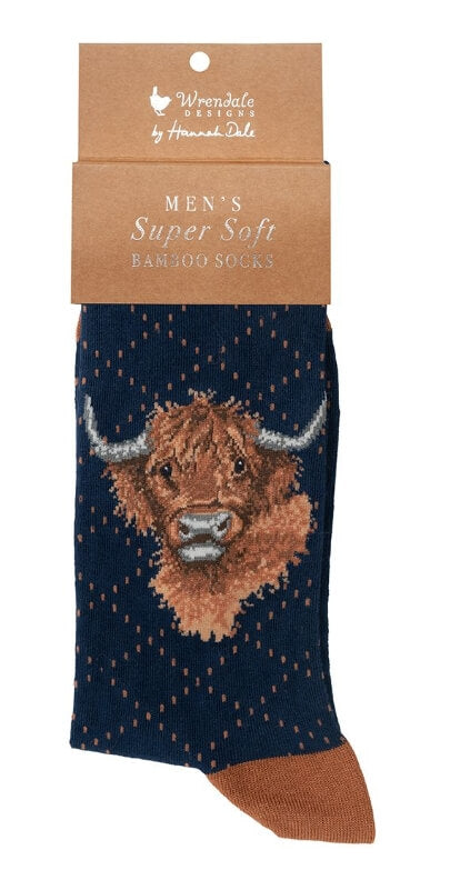 Highland Heathers Mens Bamboo Socks