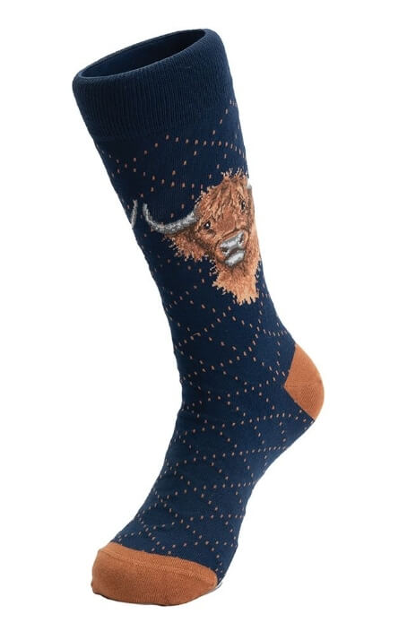 Highland Heathers Mens Bamboo Socks