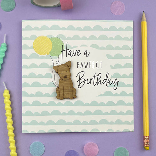 Pawfect Birthday Card