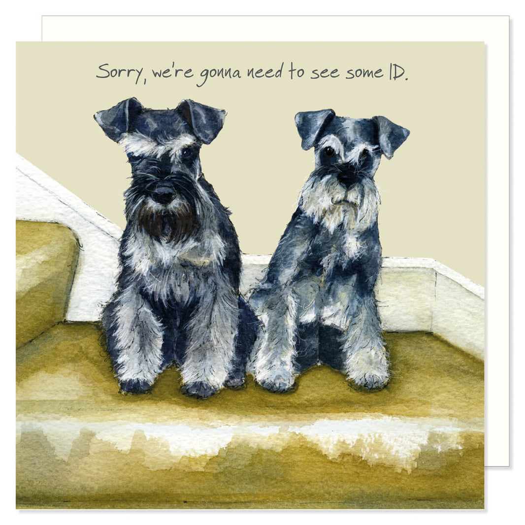 Schnauzers Birthday Card