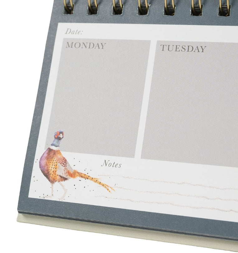 Weekly Desk Planner