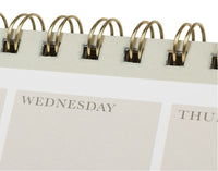 Weekly Desk Planner