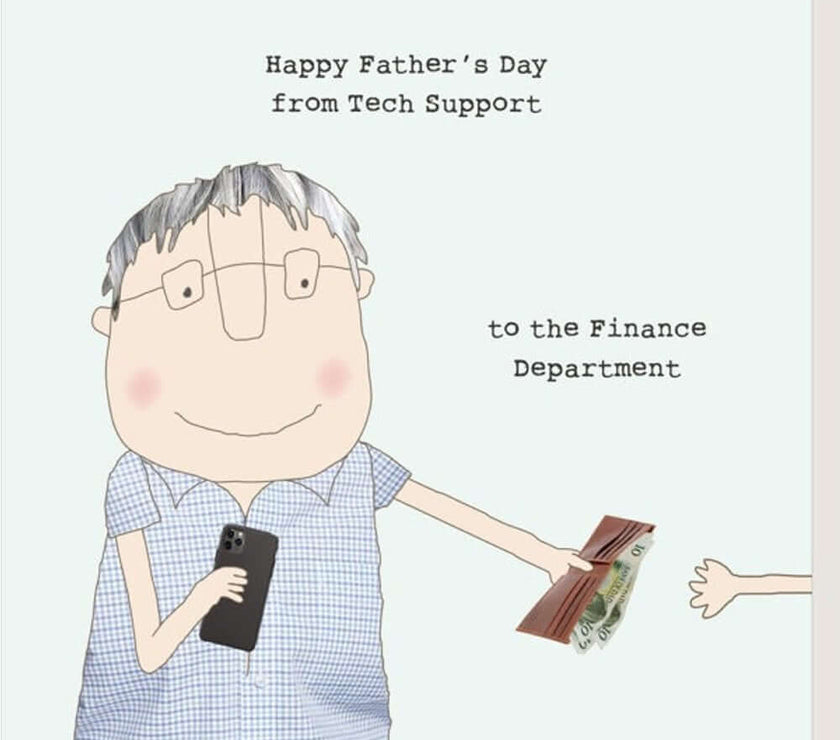 Tech Support Father's Day Card