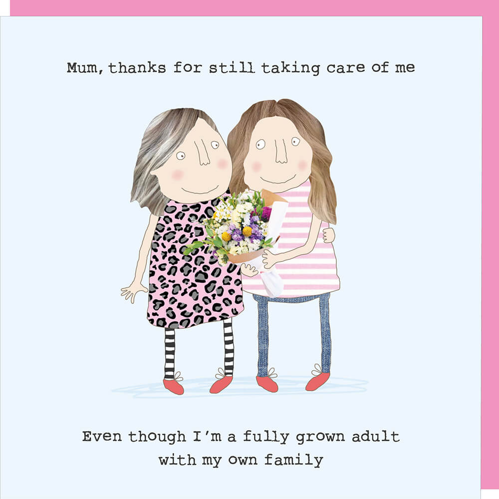 Fully Grown Adult Mother's Day Card