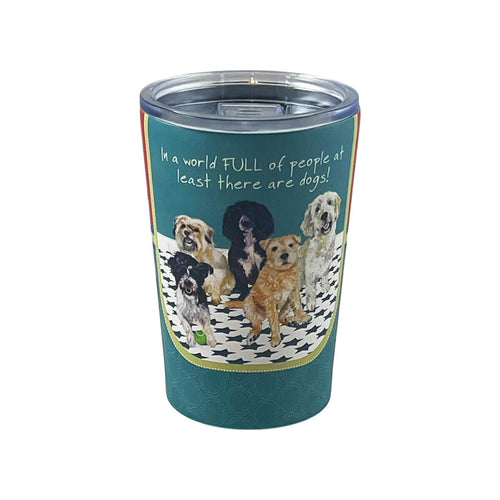 Dog Travel Tumbler Mug - Funny