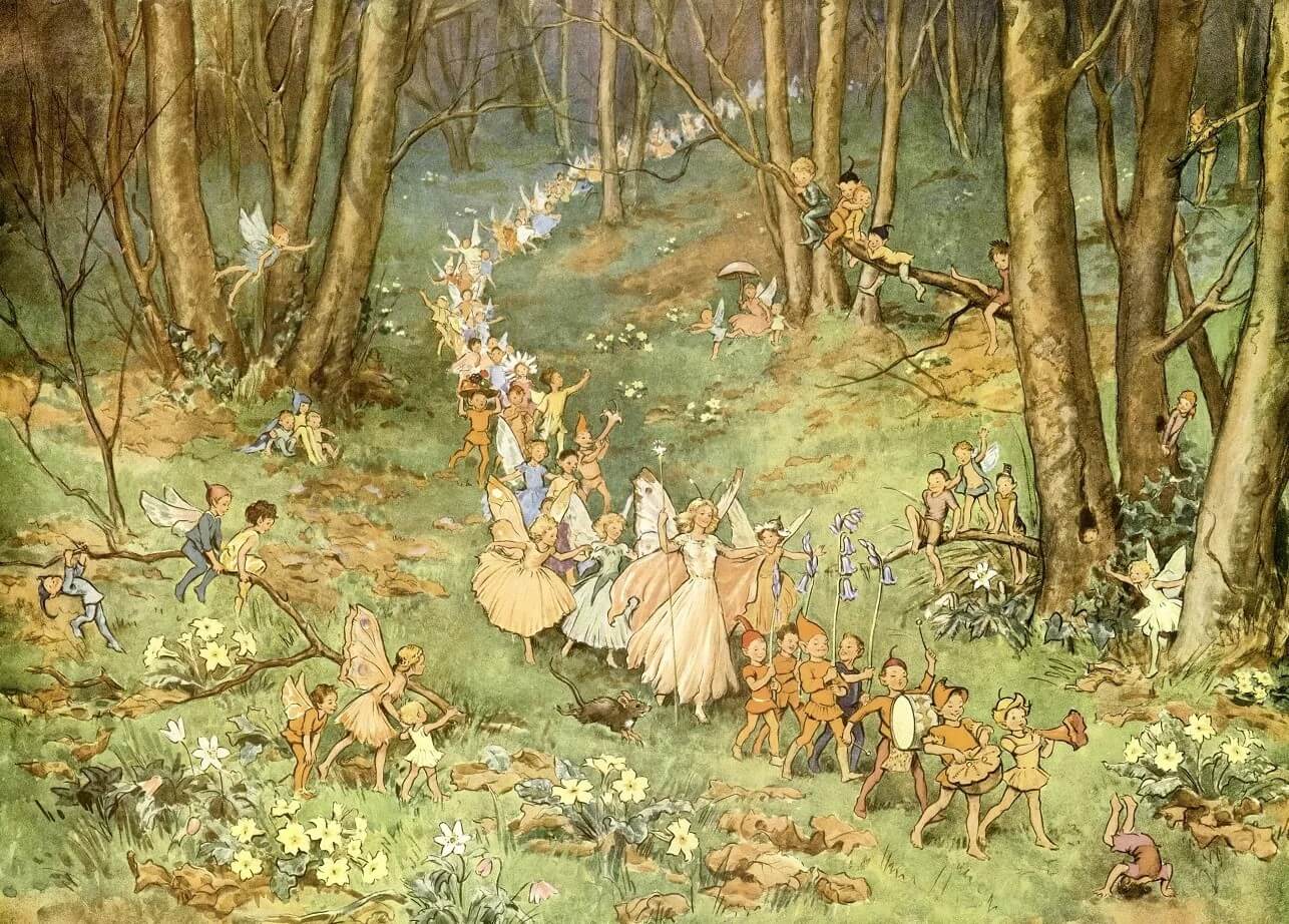 The Fairy Way Birthday Card