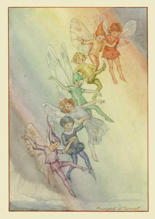 Rainbow Fairies Birthday Card