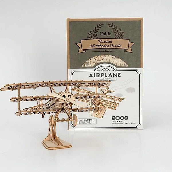 Airplane Wooden Model Kit