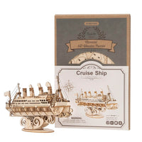 Cruise Ship Wooden Model Kit