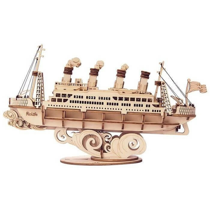 Cruise Ship Wooden Model Kit