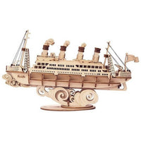 Cruise Ship Wooden Model Kit