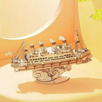 Cruise Ship Wooden Model Kit