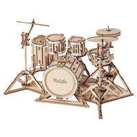 Drum Kit Wooden Model Kit