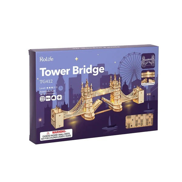 Tower Bridge Wooden Model Kit