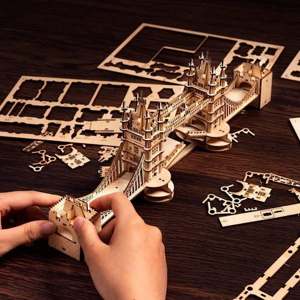 Tower Model Kit Tower Bridge Wooden Model Kit