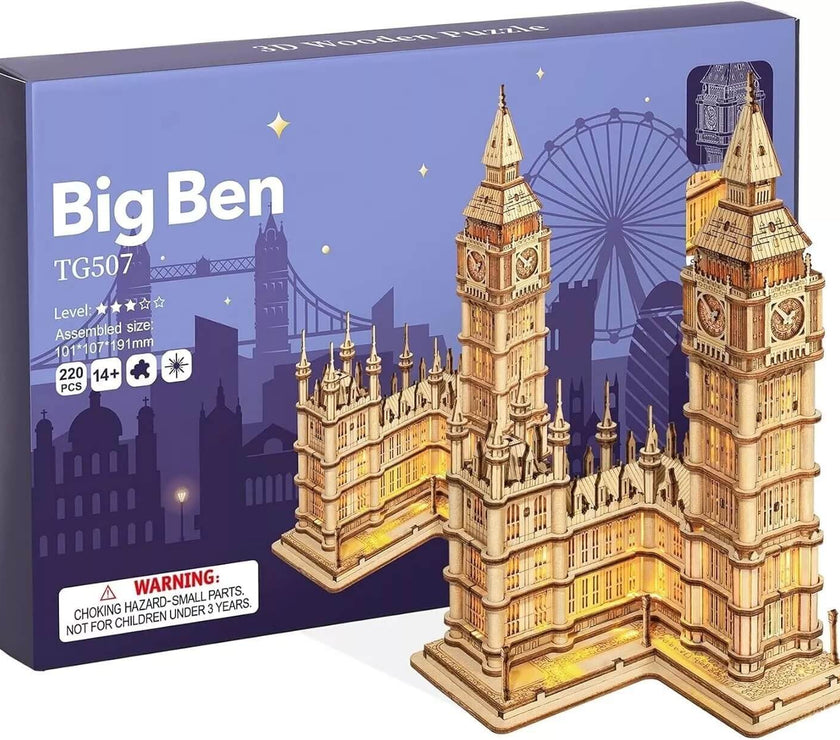 Big Ben Wooden Model Kit