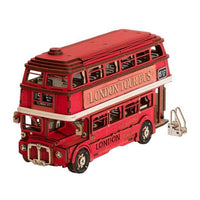 London Tour Bus Wooden Model Kit