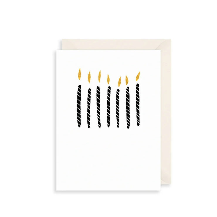 Candles Birthday Card