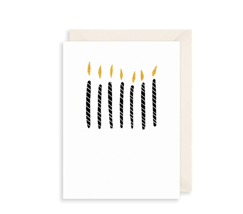 Candles Birthday Card