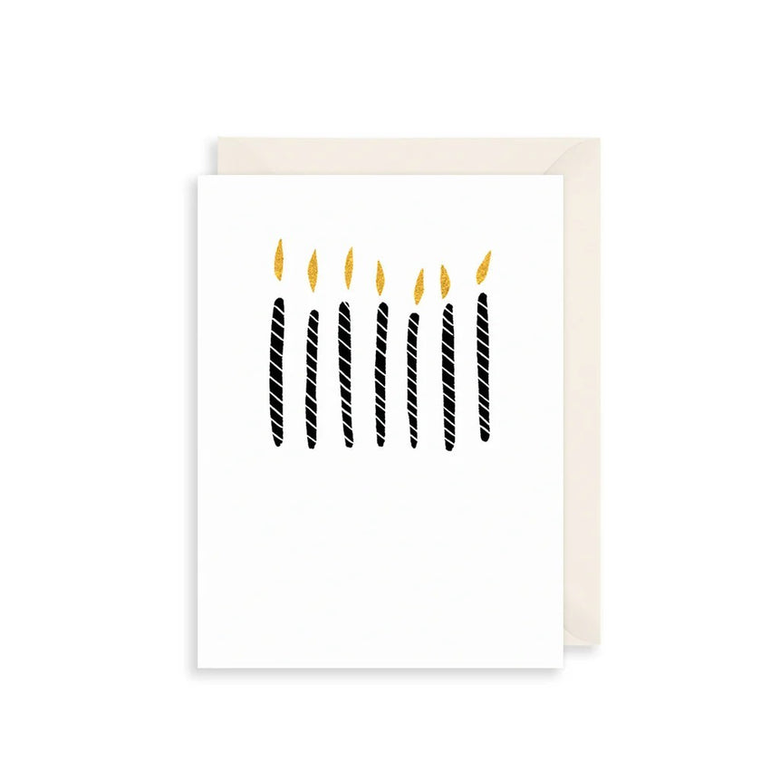 Candles Birthday Card
