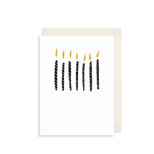 Candles Birthday Card