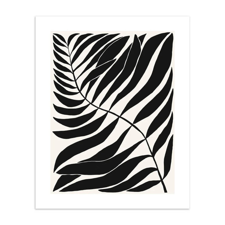 Palm Leaf Birthday Card