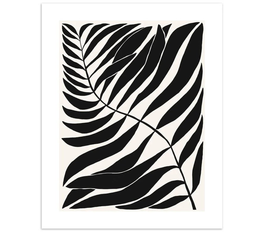 Palm Leaf Birthday Card