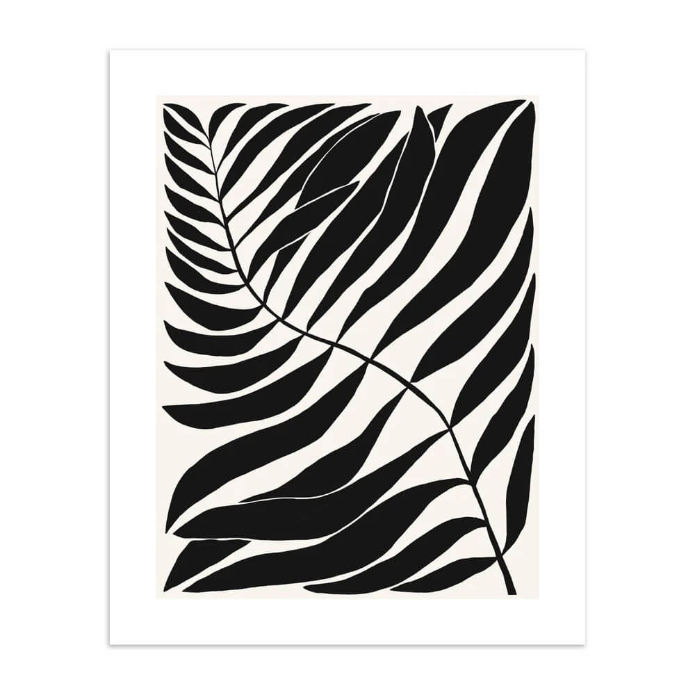 Palm Leaf Birthday Card