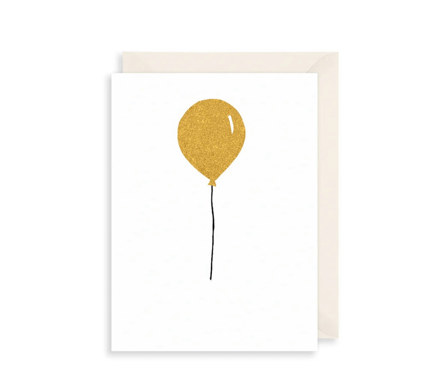 Balloon Birthday Card
