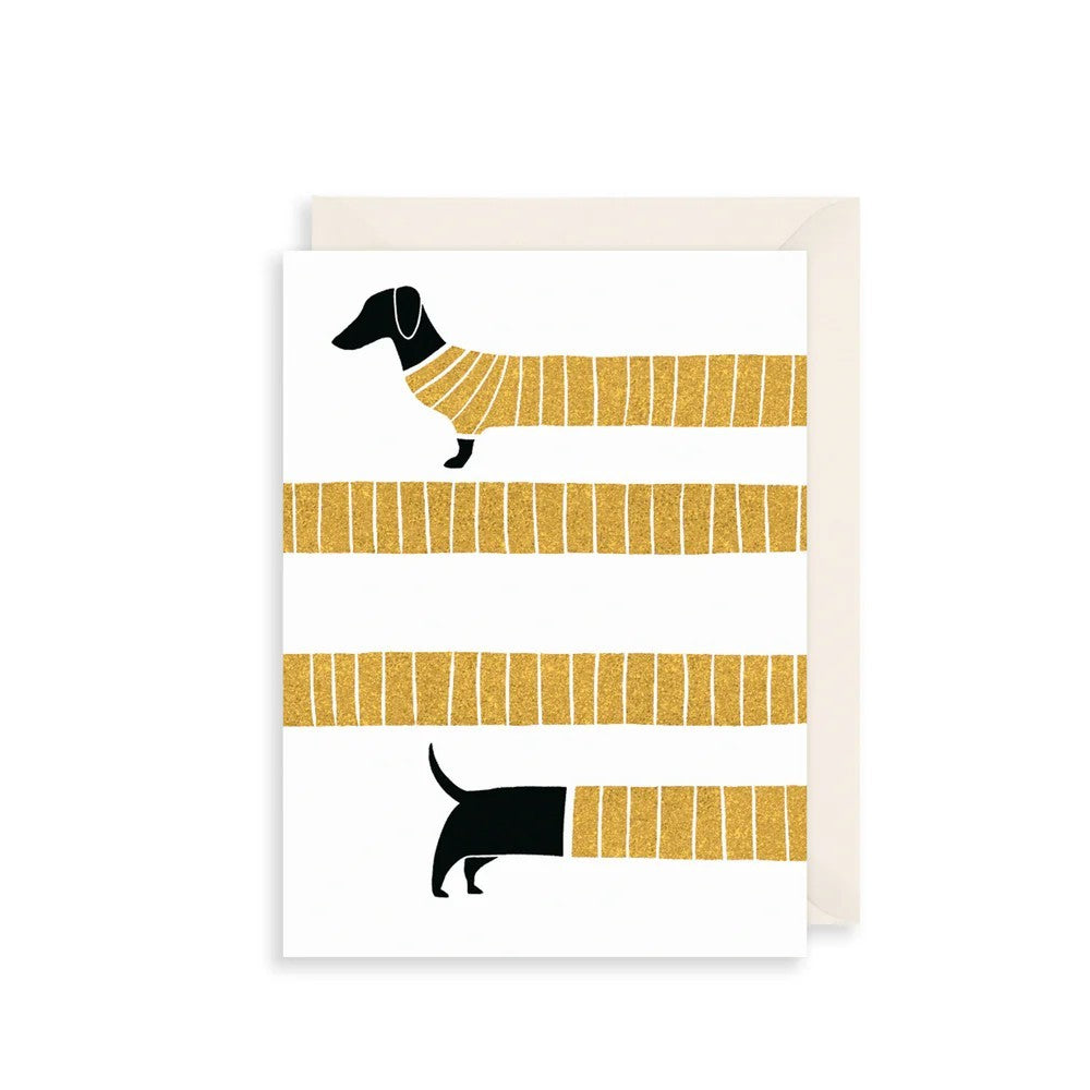 Dachshund Birthday Card